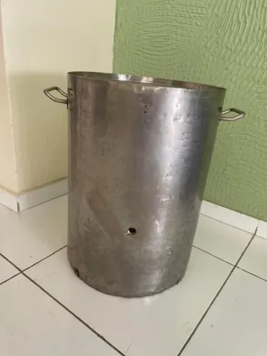 Caldeirão/Panela de Inox 30 Litros (SEM TAMPA) - Sou de Recife