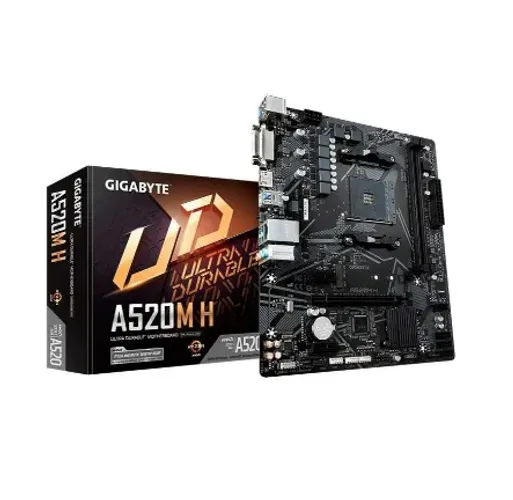 PLACA MAE AMD A520M H GIGABYTE RYZEN 3000, 4000 E 5000