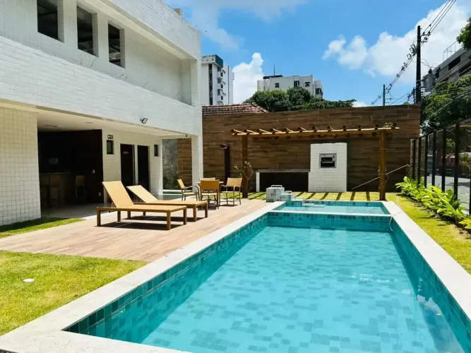 CASTTELO DE LEDEBOUR I 3 QUARTOS I 1 SUÍTE I LAZER I ESTRA DE BÉLEM / CAMPO GRANDE - RECIF