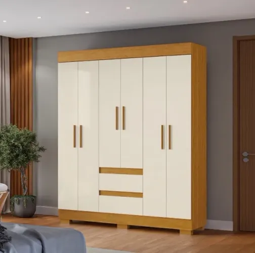 Guarda-Roupa Nápoles 6 Portas