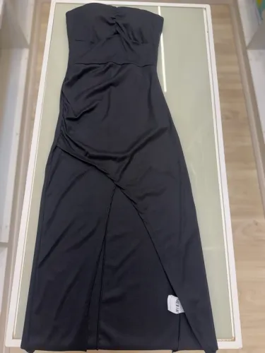 2 vestidos tomara que caia com fenda