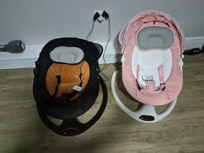 Cadeira de balanço automática para bebê