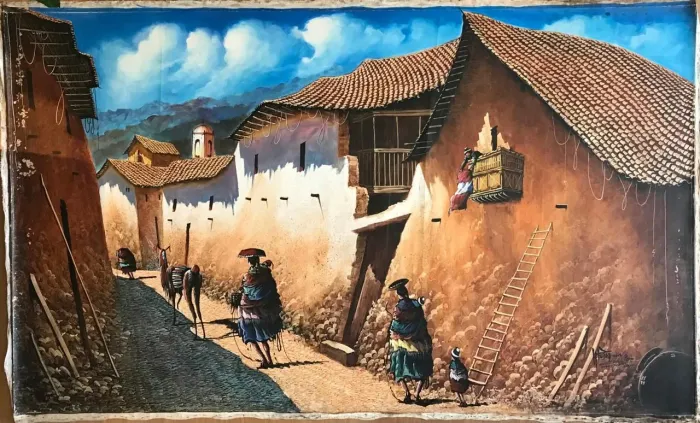 Óleo Sobre Tela José H. Perea Pascual