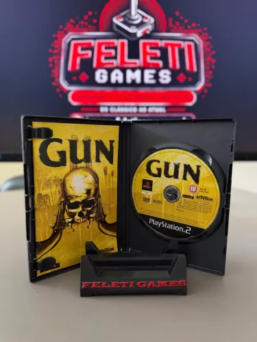 GUN, PlayStation 2, ORIGINAL, IMPECÁVEL. www.feletigames.com.br