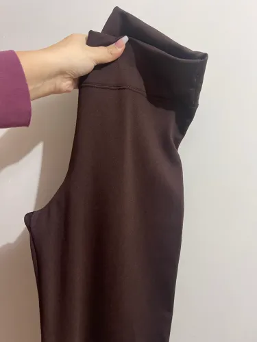 Calça Térmica Marrom de Pezinho