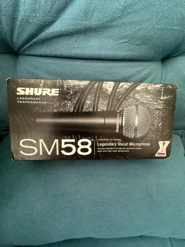 Microfone SHURE SM58 NOVO! 