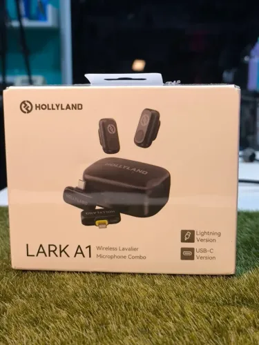 Microfone Hollyland Lark A1 combo Lacrado 