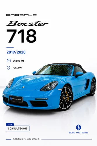 Porsche 718 Boxster 2.0 300cv 2020
