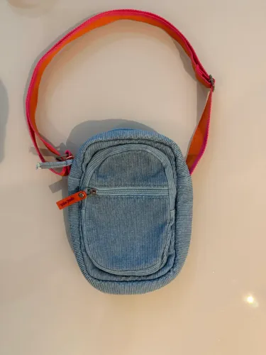 Via Mia - BOLSA TECIDO COM BOLSO VERTICAL