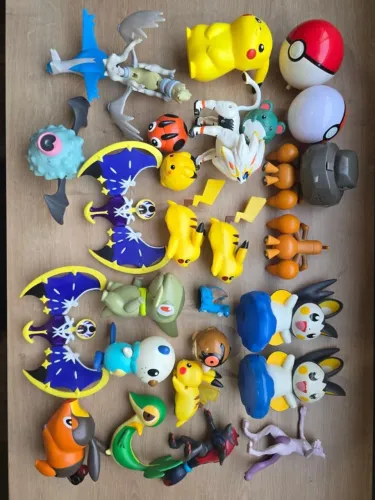 MIniaturas Pokemon Fast Food - lote 2