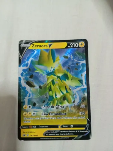 Carta Pokémon TCG Zeraora V