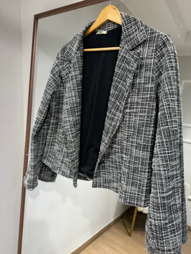 Blazer tweed feminino G
