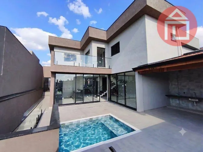 Casa com 3 dormitórios à venda, 220 m² por R$ 1.200.000,00 - Condomínio Portal da Serra - 