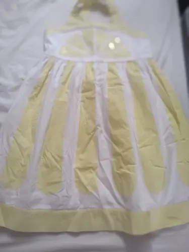 Vestido infantil lápis de cor, novo