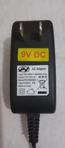 Fonte de Alimentação 9v DC