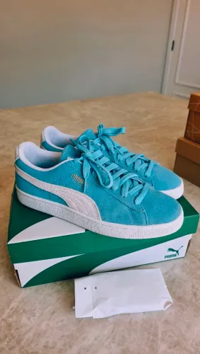 tenis puma suede classic bluefish xxi raro