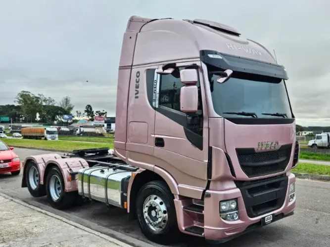 Repasse - Iveco Hiway 440 6x2 Ano 23 Teto Alto Automático Roda de Alumínio Dianteira