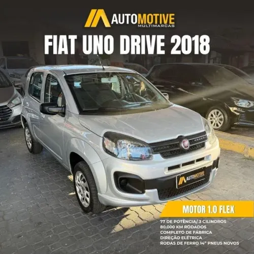 Fiat Uno Drive 1.0 Flex 6V 5P 2018