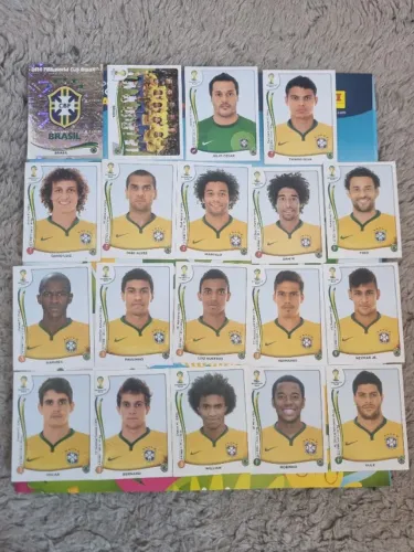 Album copa 2014 completo figurinhas soltas