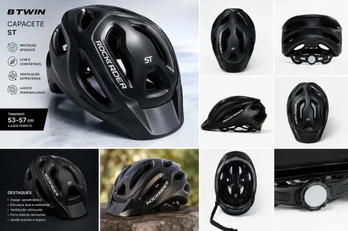 Capacete BTWIN