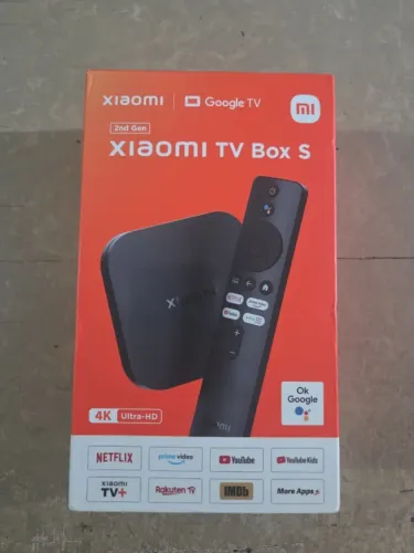Xiaomi Mi TV Box S 2ª Geração 4K (Google TV) - Retirada na Tijuca