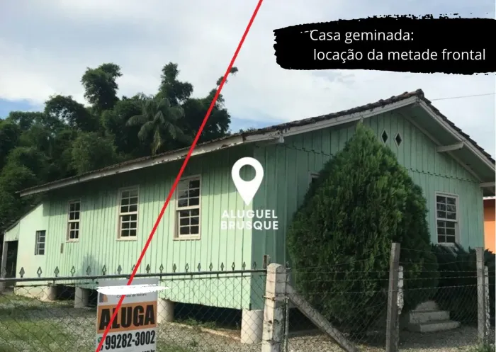 Casa Geminada para Aluguel em Santa Terezinha Brusque-SC