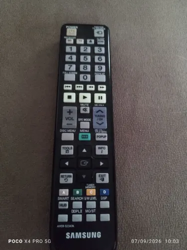 Controle remoto tv Samsung