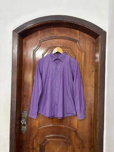 Camisa Ricardo Almeida roxa original