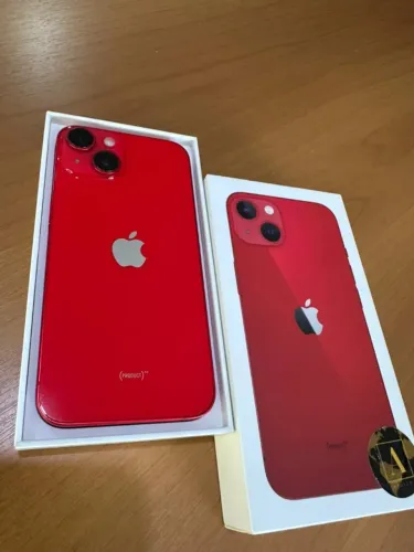 iphone 13 vermelho 128 gb - semi novo