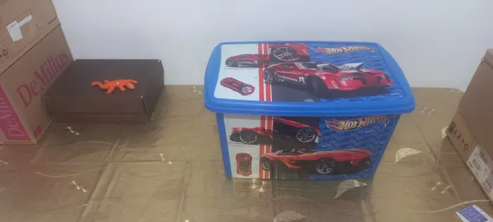 Caixa organizadora de brinquedos Hot Wills
