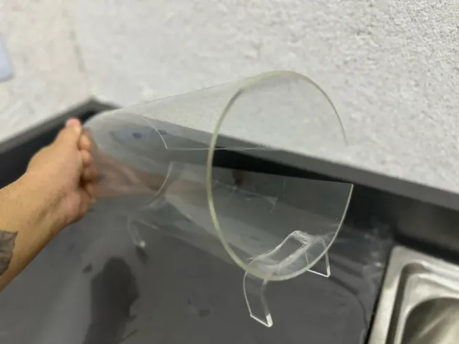 Suporte Expositor em Acrílico Transparente