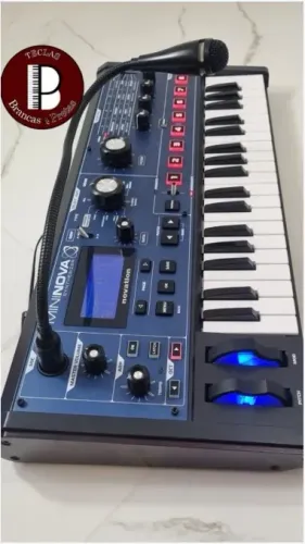 Teclado Novation Mininova - Na Caixa - Aceitamos Trocas - Dividimos em até 12X