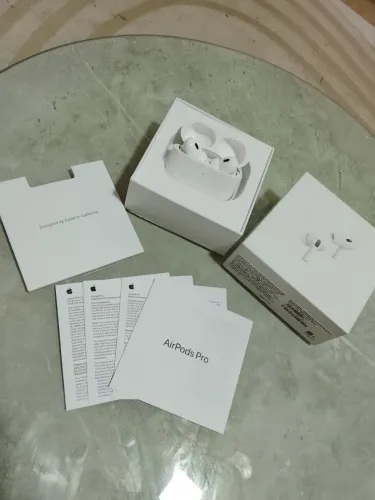 Fone Apple AirPods Pro 2 Com Borracha Original Na Caixa Novinho
