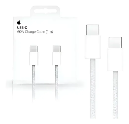 Cabo Apple Usb-c 60w 1m Original Para iPhone 15 16 17
