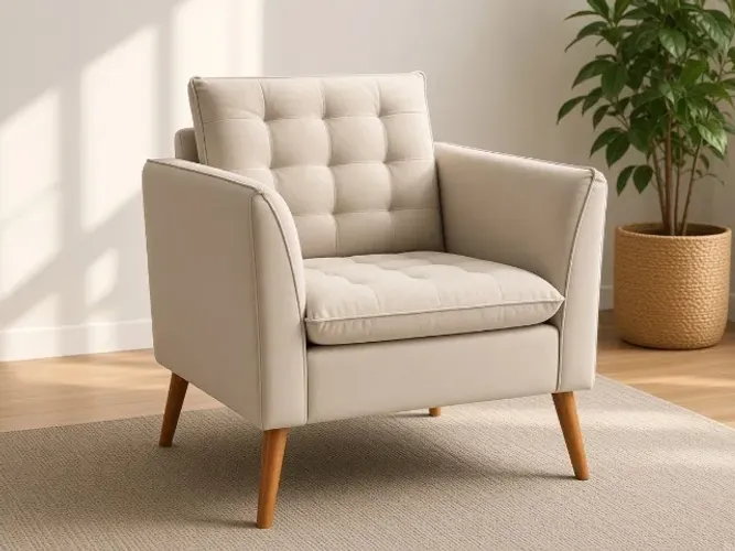 Poltrona Phoenix 75cm Veludo Espuma D28 (NOVO A PRONTA ENTREGA)