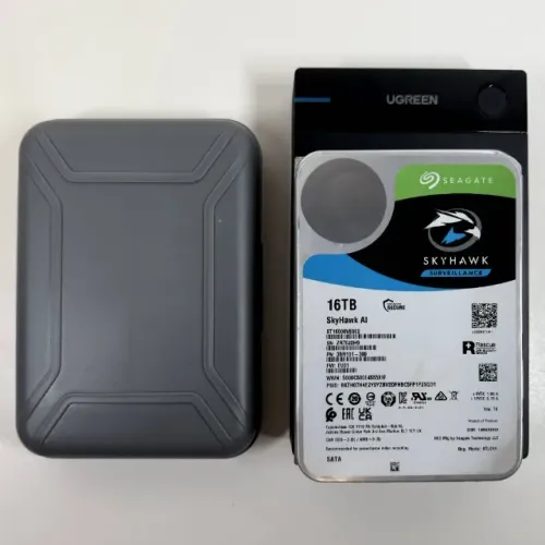 HD Externo 16 TB Seagate Skyhawk 7200 RPM SATA USB HD Portatil Camera Foto Filmagem NF