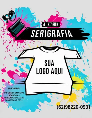 Silk-estampas base d?água e relevo para camisetas, uniformes e modinha