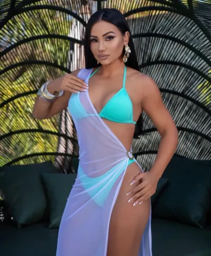 Saída de banho vestido