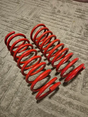 Molas Esportivas Red Coil  traseiras Gol Voyage G5 G6 G7 e G8