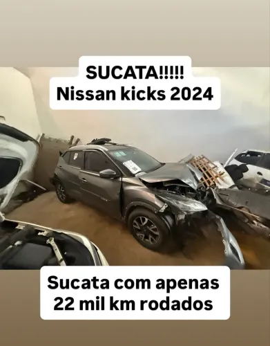 Sucata, Nissan kicks 2024