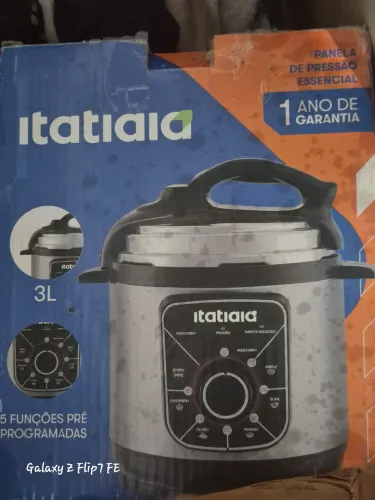 Panela de pressão elétrica Itatiaia