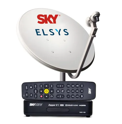 Antena e Aparelho Sky HDTV Zapper2