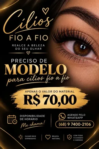 Cílios Fio a Fio na Promoção