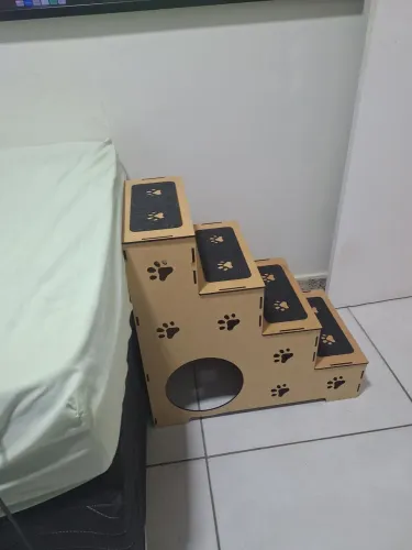 Escadinha pet montada