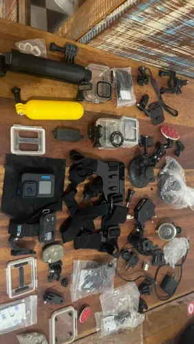 Go pro 12 + acessórios
