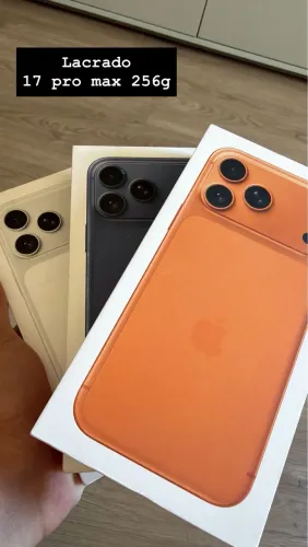iPhone 17 pro max 256g lacrado
