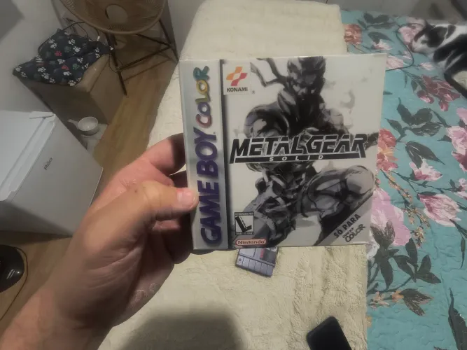 metal gear solid game boy lacrado