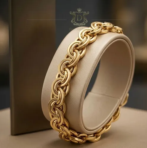 Pulseira Imperador em Ouro 18K 750