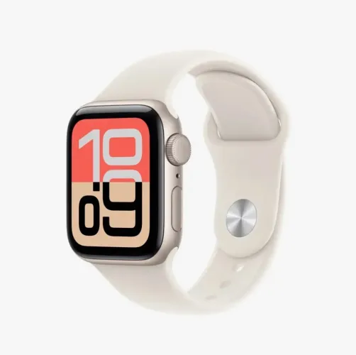 Apple Watch Se 3 40mm Starlight - novo lacrado!!