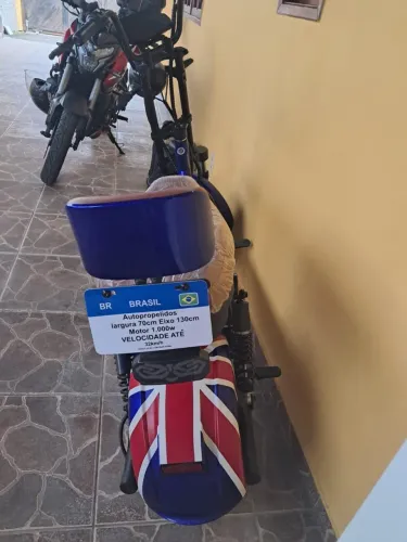 SCOOTER ELÉTRICA SUPER NOVA, 4 MESES APENAS